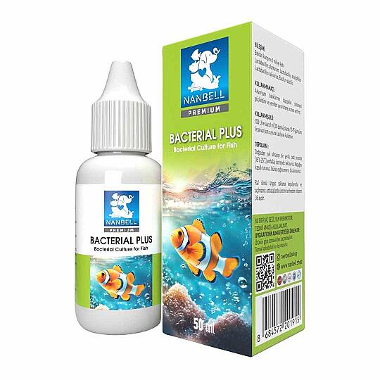 Bacterial Plus 50ml – Akvaryum Balıkları İçin Bakteri Kültürü