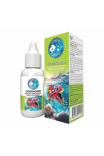 Contra Ichthyo Oodinosed Akvaryum Suyu Düzenleyici Deri Bakım Ürünü 50 Ml