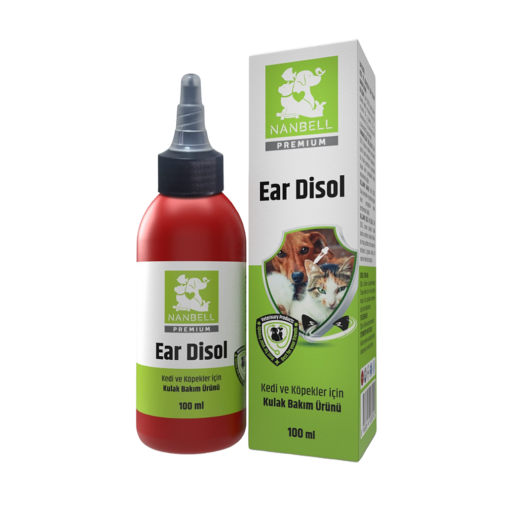 Ear Disol Kedi ve Köpekler İçin Kulak Bakım Ürünü 100 Ml - 1