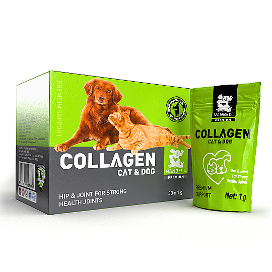 Kediler için Nanbell Kolajen 30x1gr