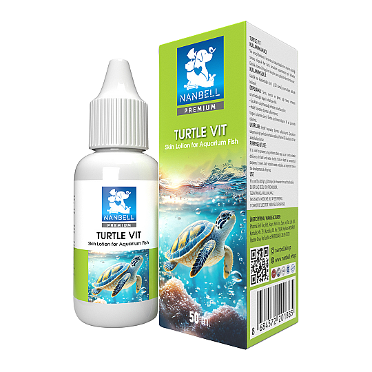Turtle Sticks Kaplumbağa Yemi 100 ml (40gr)+Kaplumbağalar için Multivitamin 50 ml